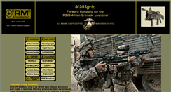 Desktop Screenshot of m203grip.com